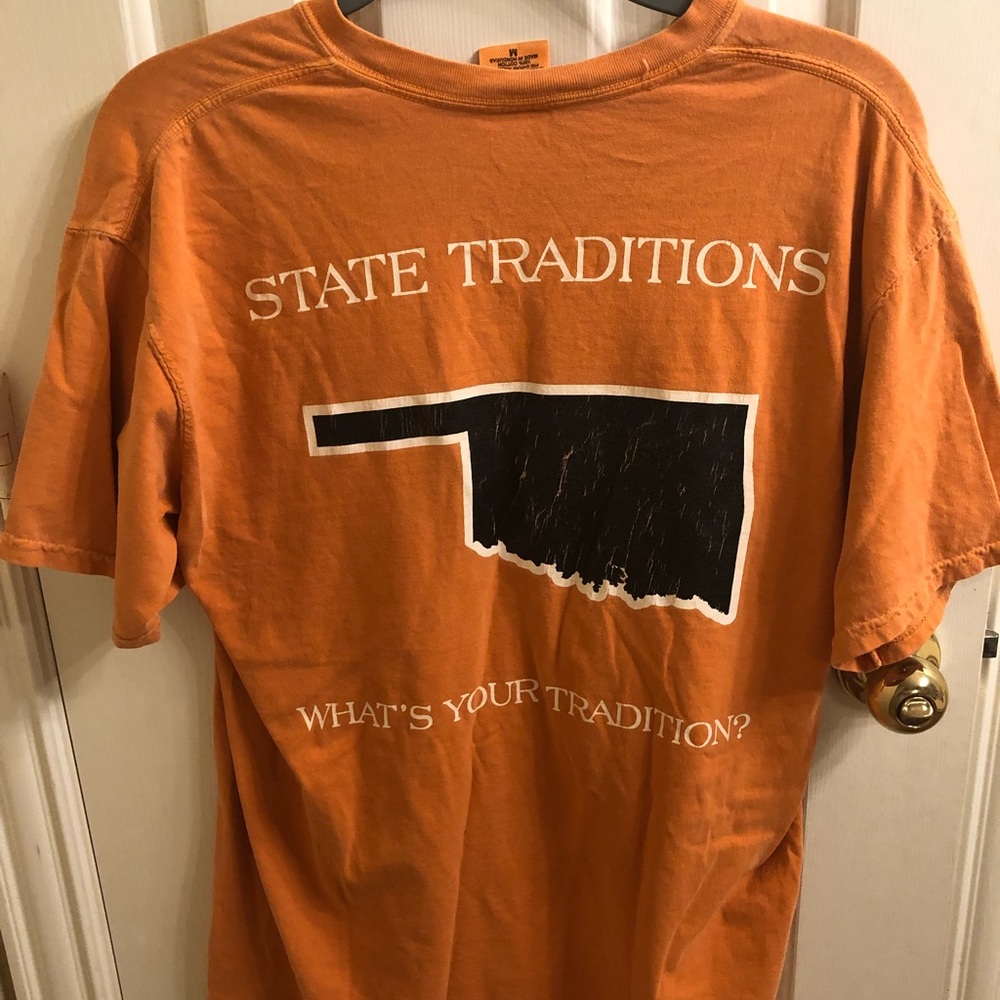 states traditions Oklahoma comfort colors shirt